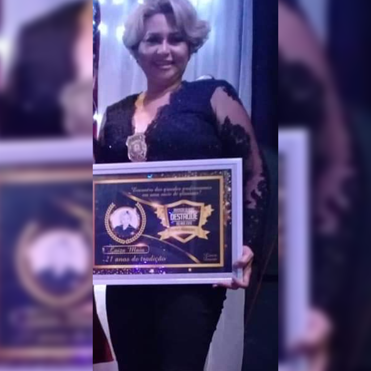 DELEGADA DE POLÍCIA É HOMENAGEADA COMO PROFISSIONAL DESTAQUE DO ANO 2019 NO MUNICÍPIO DE SANTANA